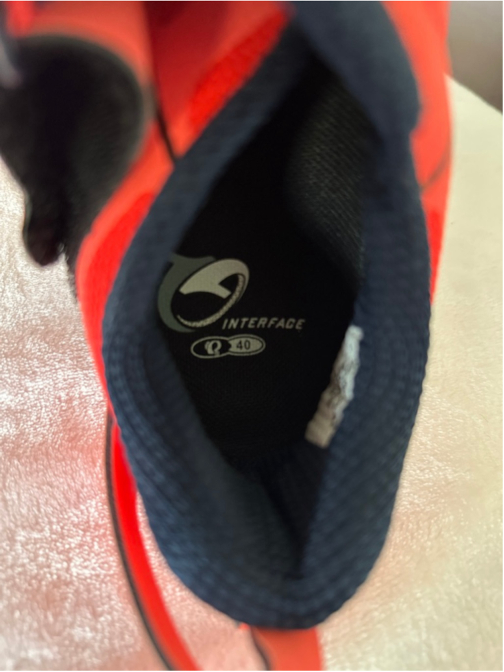Women's Pearl Izumi W Tri Fly Select V6 Cycling Shoes Orange Black EUR 40 - Picture 6 of 7